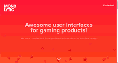 Desktop Screenshot of monolytic.net