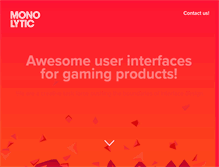 Tablet Screenshot of monolytic.net
